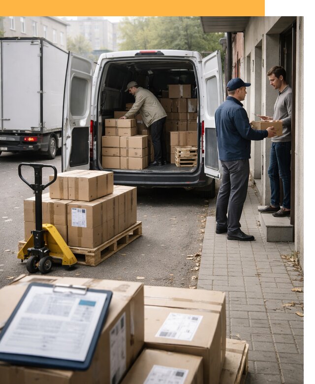 Доставка грузов от двери до двери с таможней от 45761 руб.