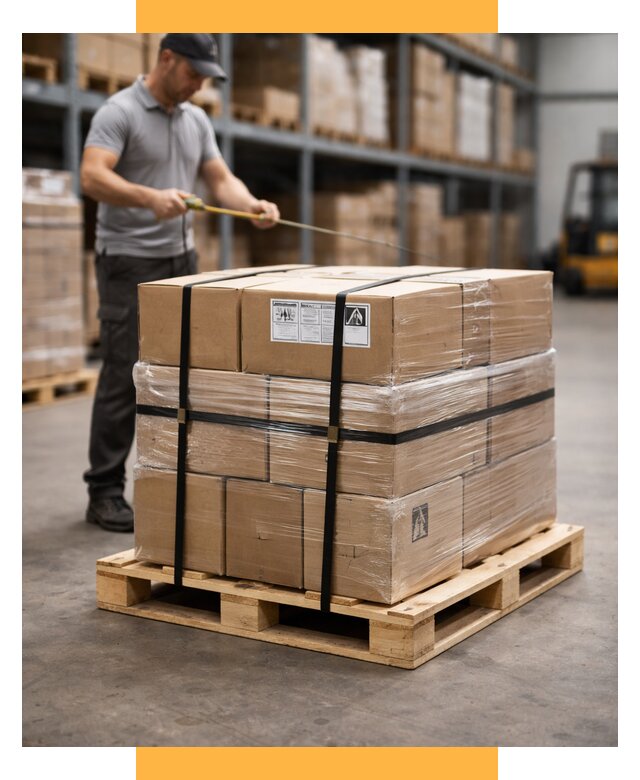 Упаковка и паллетирование грузов от 3559 р. | СетСервис-Тул