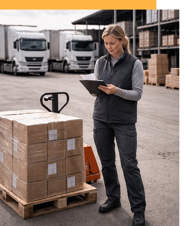 Доставка грузов из Европы к дверям клиента от 12203 руб