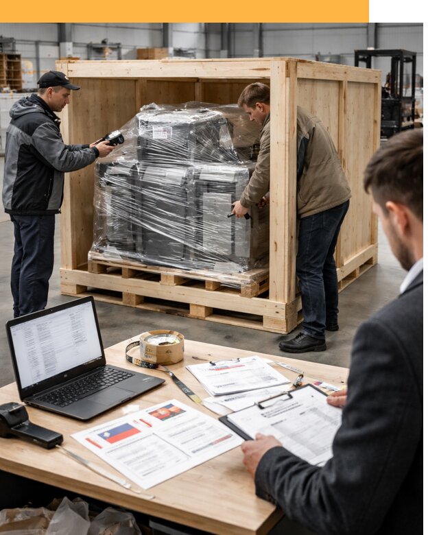 Доставка промышленного оборудования из США от 66099 руб