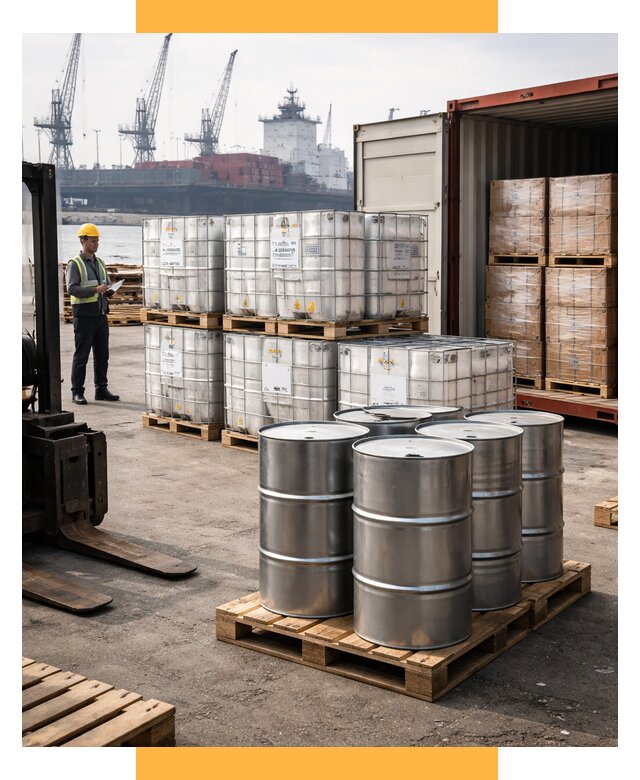 Доставка химического сырья из Индии от 254225 р. | СетСервис-Тул