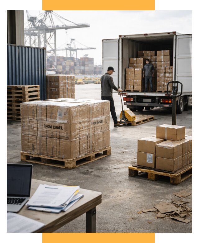Доставка грузов из Израиля от 15254 р., логистика от СетСервис-Тул