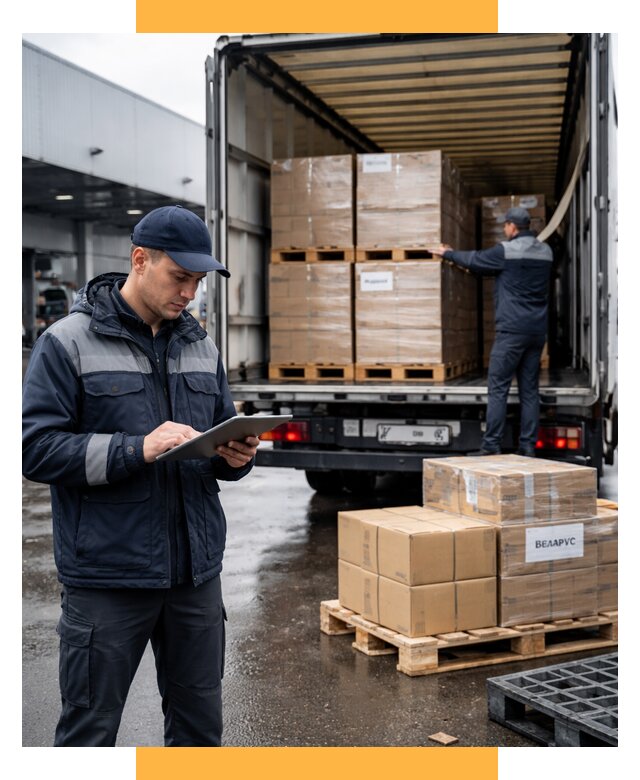 Доставка грузов из Беларуси от 15254 р. логистика СетСервис-Тул