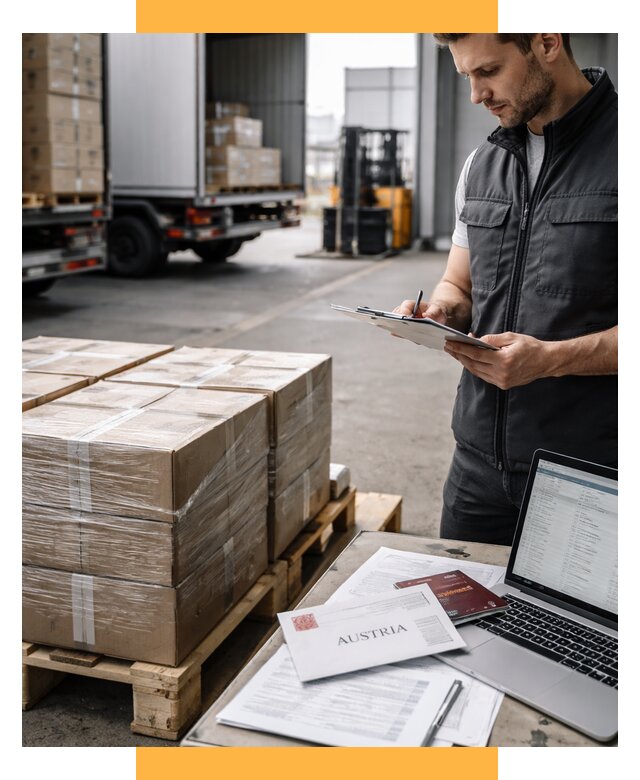 Доставка в Австрию от 66099 р. Логистика и экспорт СетСервис-Тул