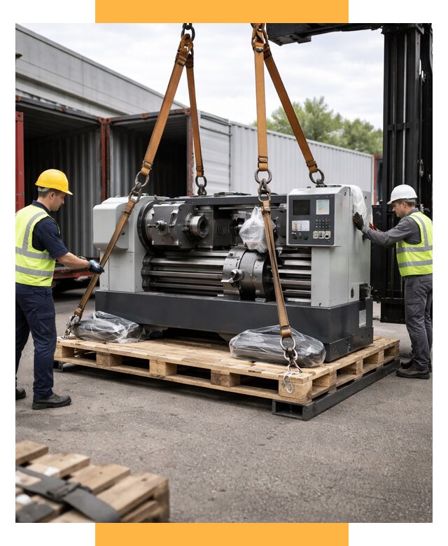 Перевозка станков и таможня от 61014 р. | СетСервис-Тул логистика