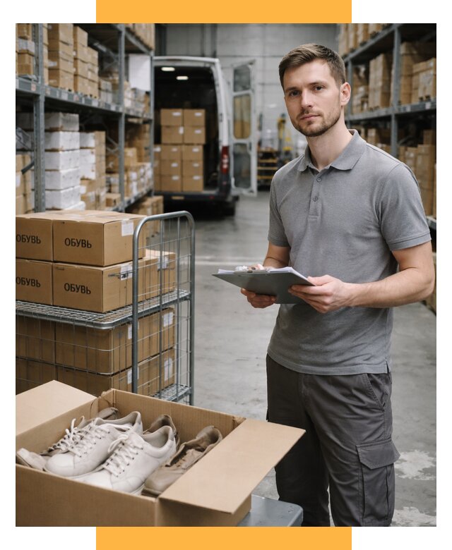 Доставка обуви из Китая и Турции от 4576 р. СетСервис-Тул