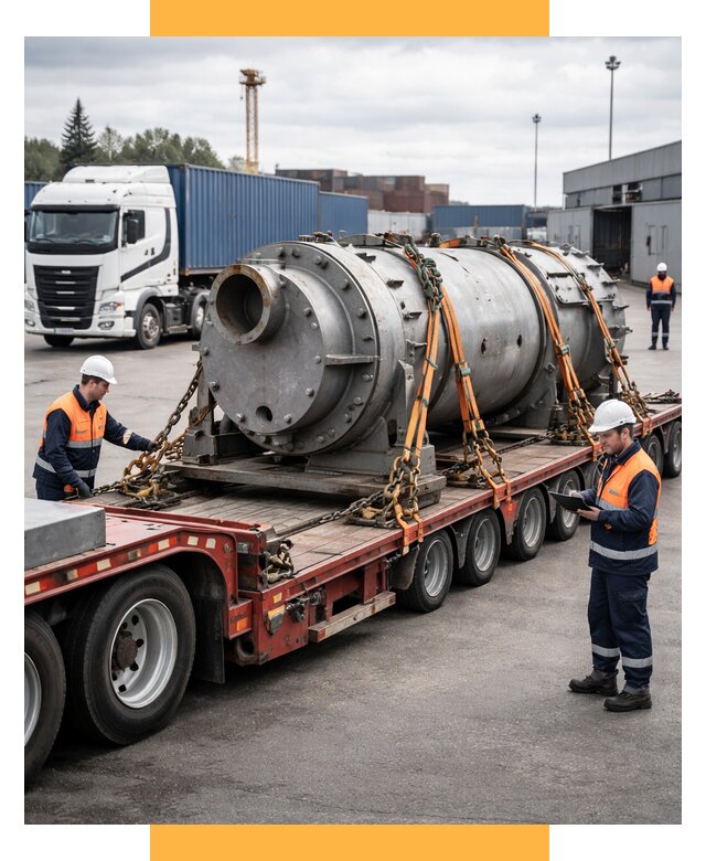 Перевозка тяжеловесных грузов под ключ от 152535 р. | СетСервис-Тул