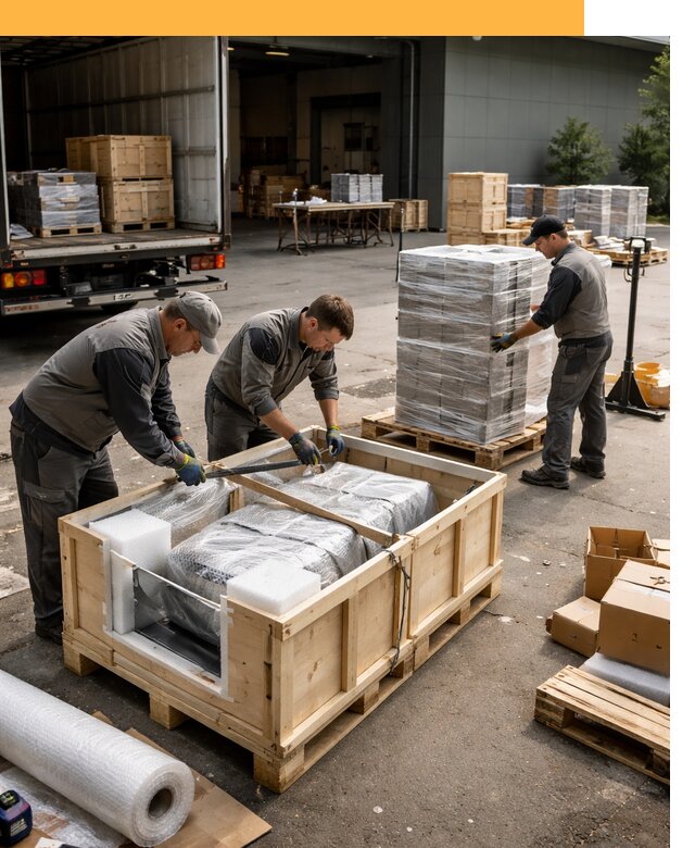 Перевозка выставочных грузов по миру от 25423 руб за м2 с таможней