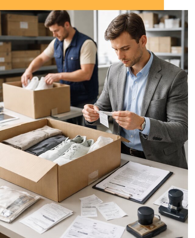 Таможенное оформление одежды и обуви по выгодной цене от 6610 руб