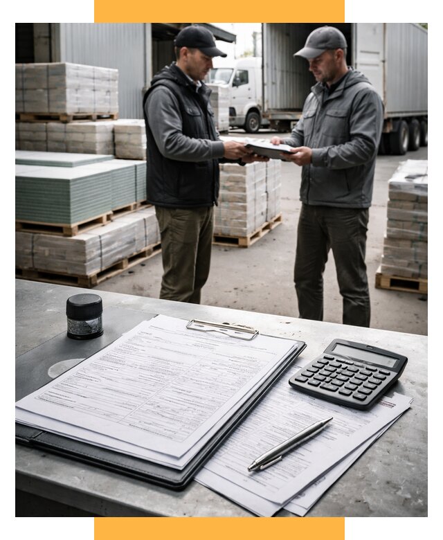 Таможенное оформление стройматериалов от 8644 р. | СетСервис-Тул