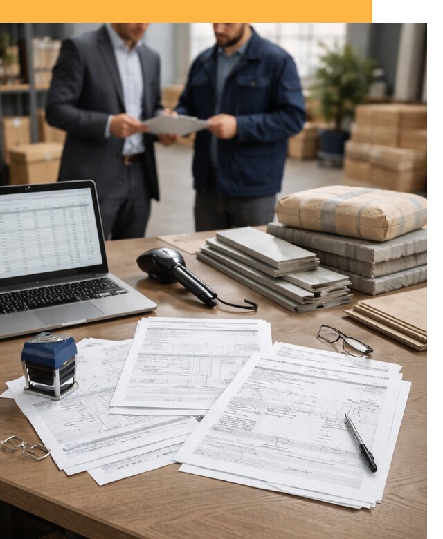 Таможенное оформление строительных материалов от 8644 руб.