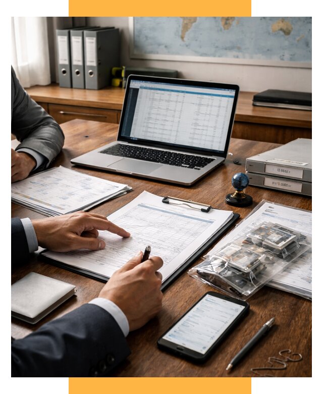 Проверка поставщика за рубежом от 8644 р. | СетСервис-Тул аудит